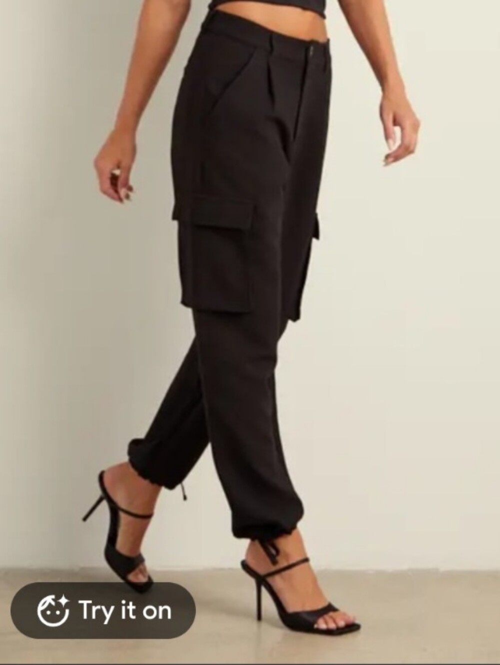 Bylt Midtown Straight Leg Cargo Pant - Black / XS